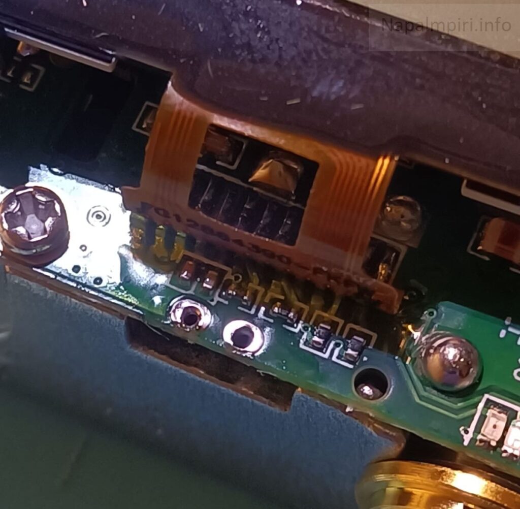 LED removed from the top of the device